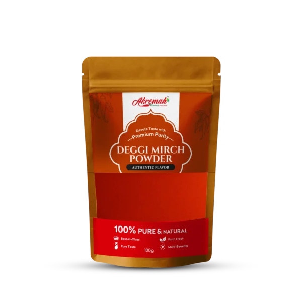 Akremah Deggi Mirch / Kashmiri Red Chilli Powder – 100g