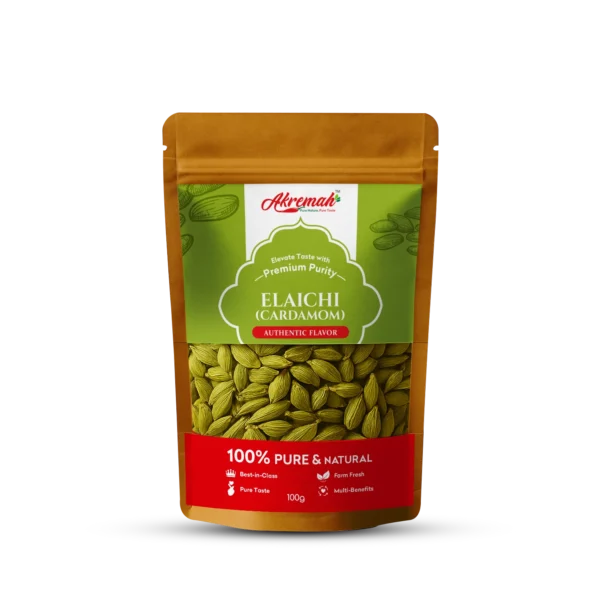 Akremah Elaichi Chhoti | Green Cardamom – 100g Premium Whole Pods